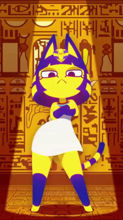 NEW Zone Ankha dancing | Egyptian cat dancing | Yellow cat dancing | Анкха танцует | Кошка танцует