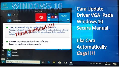 How to Manually Update VGA Drivers on Windows 10