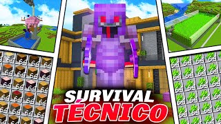 Hice una SUPER GRANJA de CAÑA de AZUCAR & MADERA en MINECRAFT 1.21 (#6)