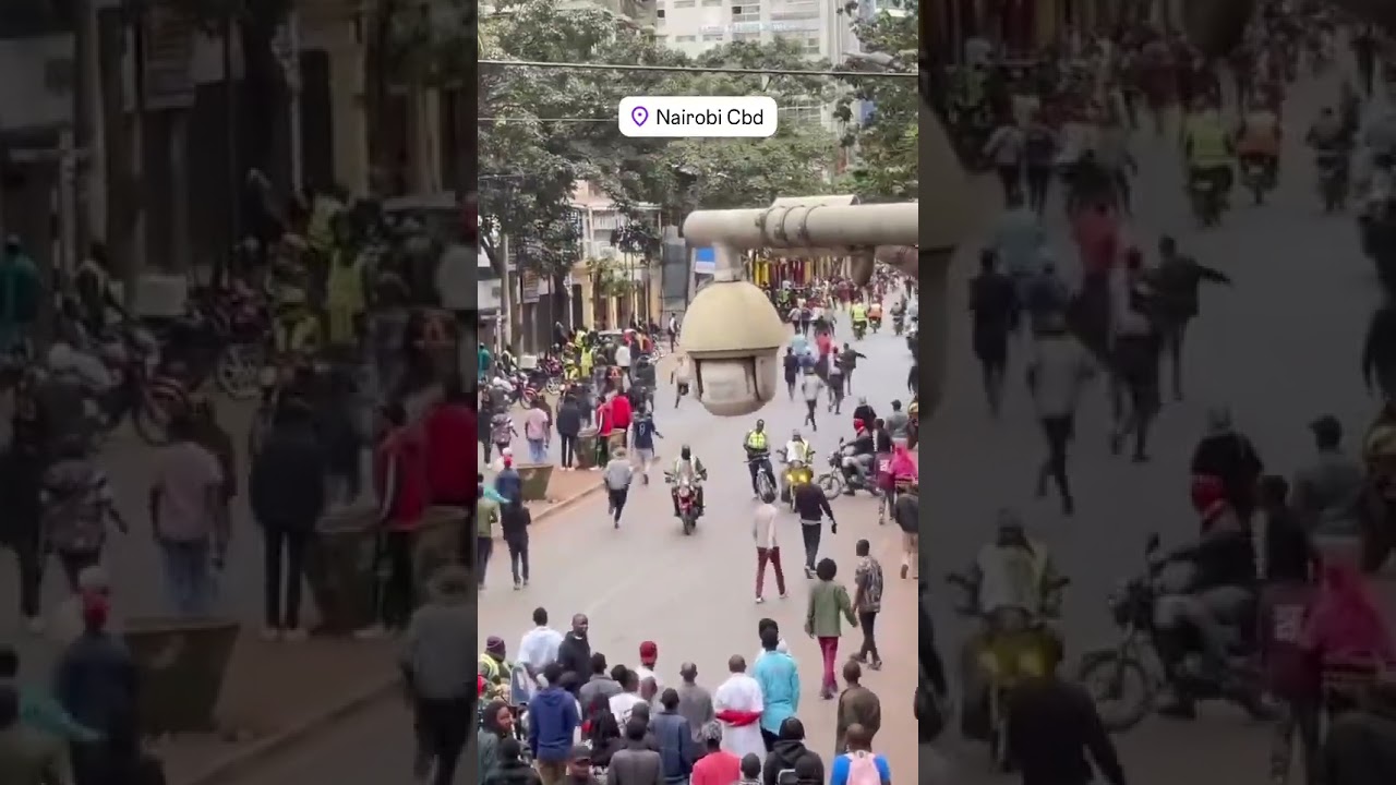 What’s REALLY Happening in Nairobi CBD Today? 🚨😱 Chaos, Protests & Traffic! PART 2 