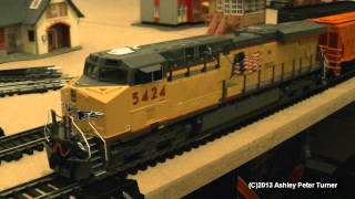 Tower 55 Models EA-0010-3 GE ES44AC (GEVO) Diesel Locomotive 5424 Union Pacific (HO Scale) Review HD