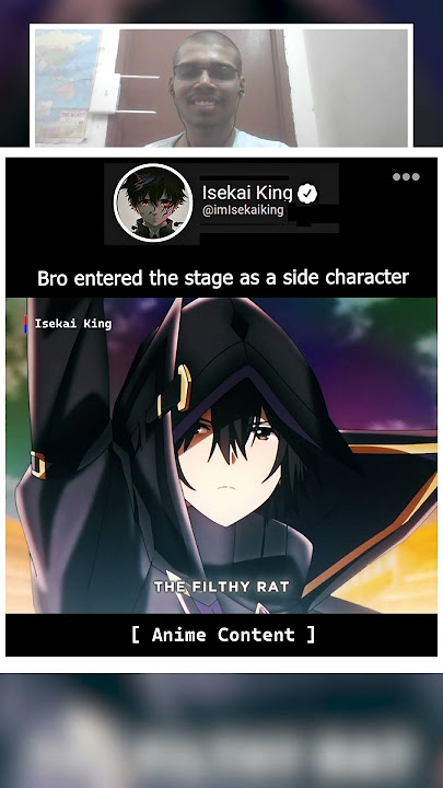Bro entered the stage as a side character 😗 badass anime moments