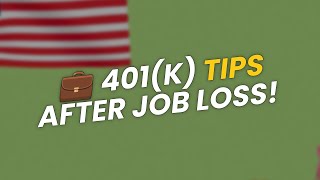 💼 TOP 5 401(k) Tips After Job Loss! 💰