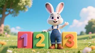 Learn 123 with Bunny 🐰🔢✨ | Counting Song for Kids | Fun Preschool Educational Video screenshot 5