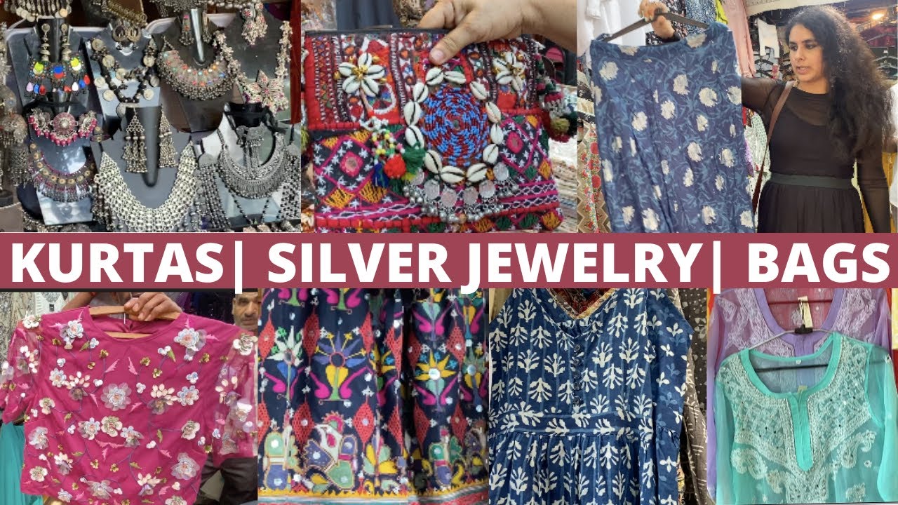 HEAVEN MARKET FOR CHIKANKARI KURTAS, SILVER JEWELLERY, BANJARAN BAGS, ETHNIC SKIRTS, DRESSES & JUTTI