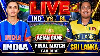🔴 Live India Women vs Sri Lanka Women Final 2026 | IND W vs SL W Asian Games Final Live Match Today screenshot 5