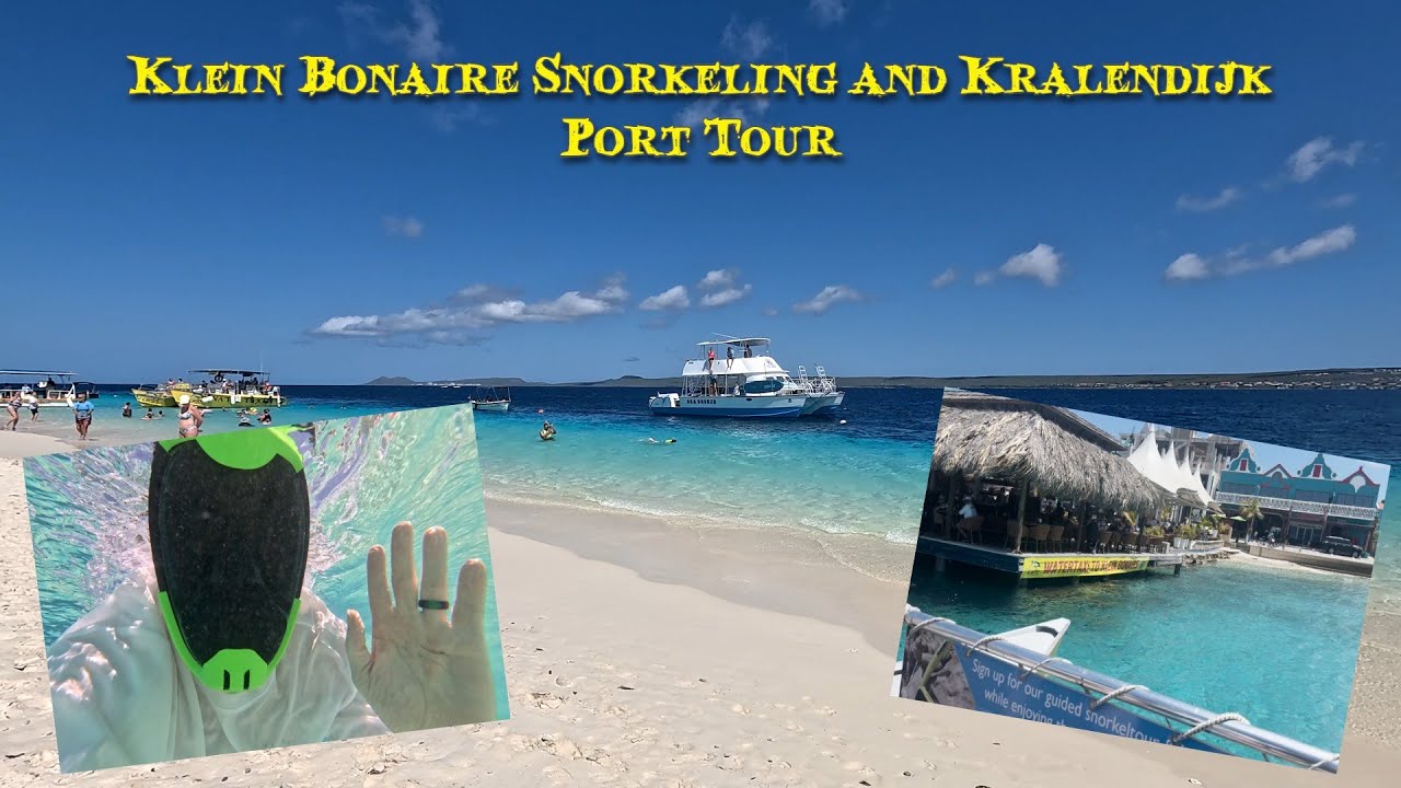 Приключение на водном такси в Кляйн-Бонайре | Сноркелинг на пляже Ноу-Нейм и экскурсия в порт