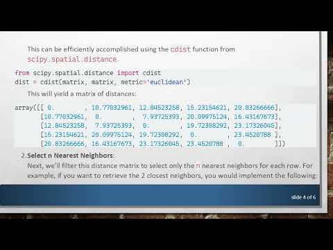 How to Create a Weighted Adjacency Matrix from a Numpy Array Using Euclidean Distance
