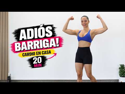 Ejercicios para Reducir Grasa Abdominal  | Cardio en Casa 20 minutos