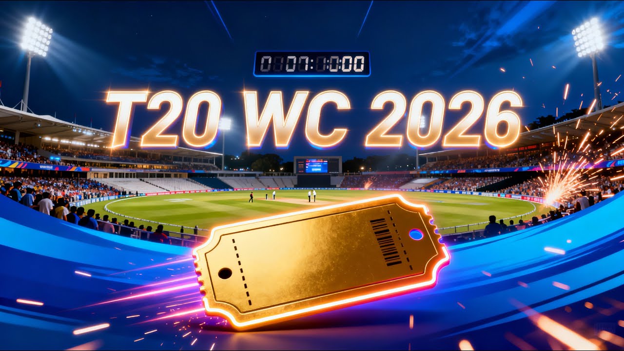 T20 World Cup Tickets – Official Booking Start! 2026 Venue, Price & Pass Details