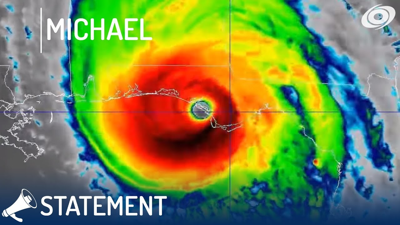 Statement: NHC Officially Upgrades Hurricane Michael to Category 5 Intensity hurricane news video