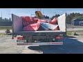 Volvo fm9 med effer kran- selges via Klaravik.no