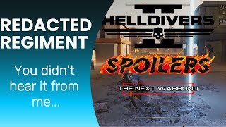 SPOILER! Redacted Regiment Premium Warbond