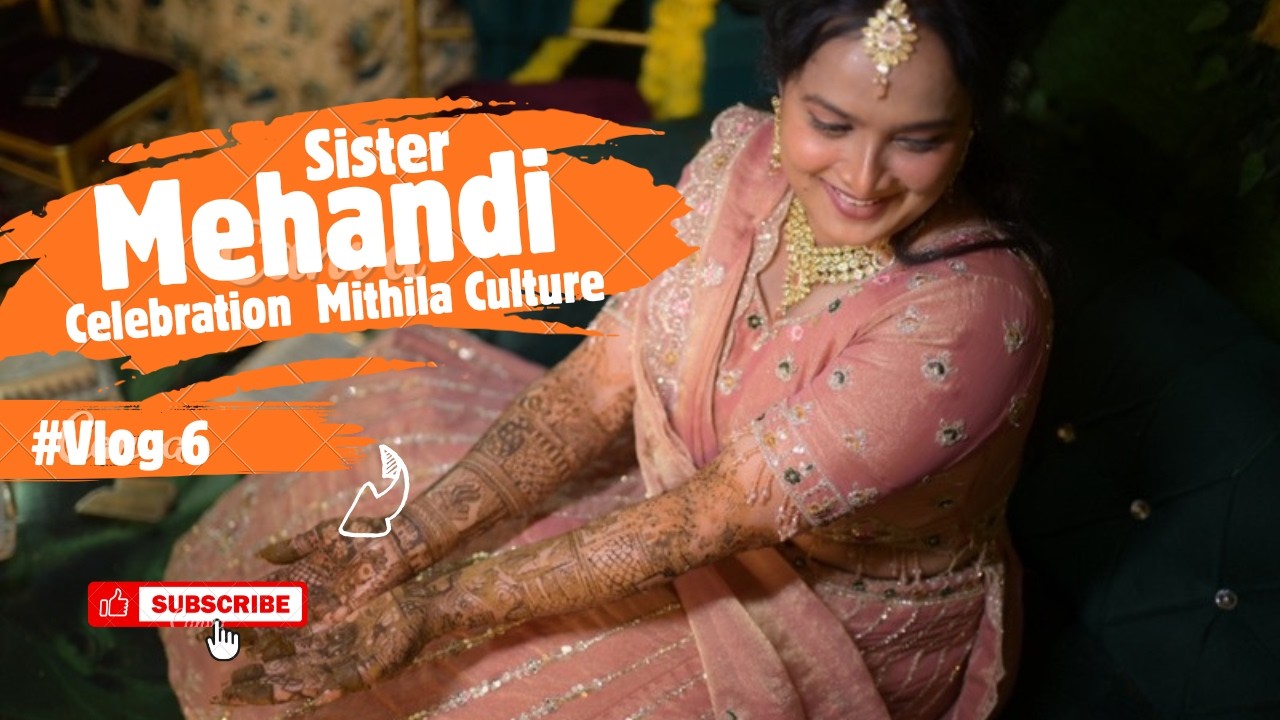 Sister Ki Mehendi Ceremony 💚 | Mithila Wedding Special | Traditional Indian Wedding Vlog #ytstudio 