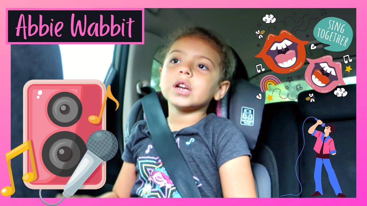 Abbie Wabbit - Car Karaoke - Don't look down!!