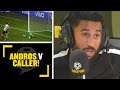 ANDROS TOWNSEND VS CALLER😡 Caller confronts Andros Townsend over his claims Harry Kane doesn’t dive