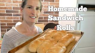 Easy Soft & Puffy Homemade Hoagie Rolls | Fresh Milled Flour Sandwich Roll Recipe screenshot 5