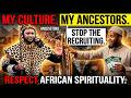 MY ANCESTORS, MY FAITH: Stop the Recruiting in SA , We have no business with Allah/Jesus We are Afri