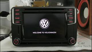 Volkswagen APP Carplay Android Auto MIB2 STD2 Composition Media Bluetooth Radio 5K7035200L screenshot 4