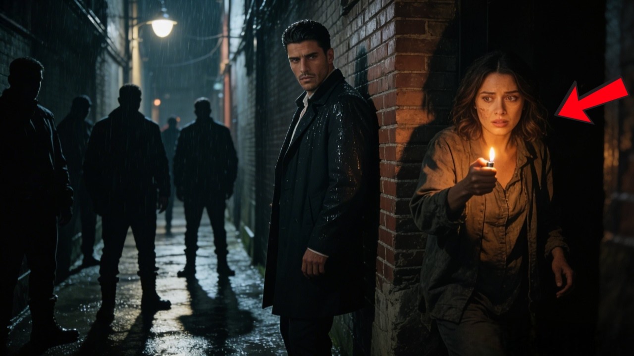 Twelve Men Trapped A Mafia Boss — A Homeless Woman Changed Fate With One Lighter