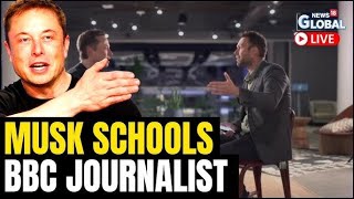 Elon Musk Catches BBC Reporter in a Lie — Awkward Live Interview