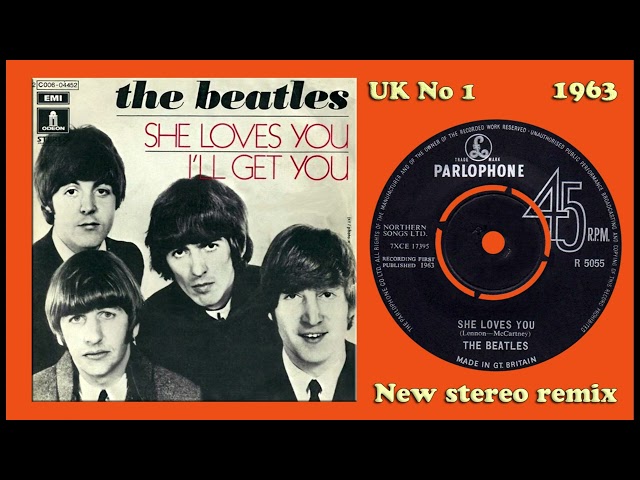 The Beatles - She Loves You - 2024 stereo remix class=