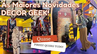 Socorro! To pirando! Tudo Do universo Geek/Pop de produtos e decoração! #AbcasaFair2022