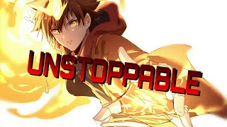 Nightcore - The Score - Unstoppable - (Lyrics)