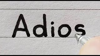 How to write GOODBYE in 10 languages Wealth