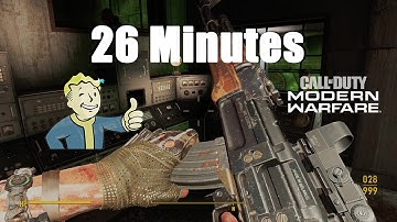 26 Minutes of Modded Fallout 4 Gameplay [Modern Warfare]