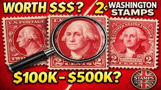 Old US 2 Cent Stamps Value in 2026 | George Washington Classics Stamps