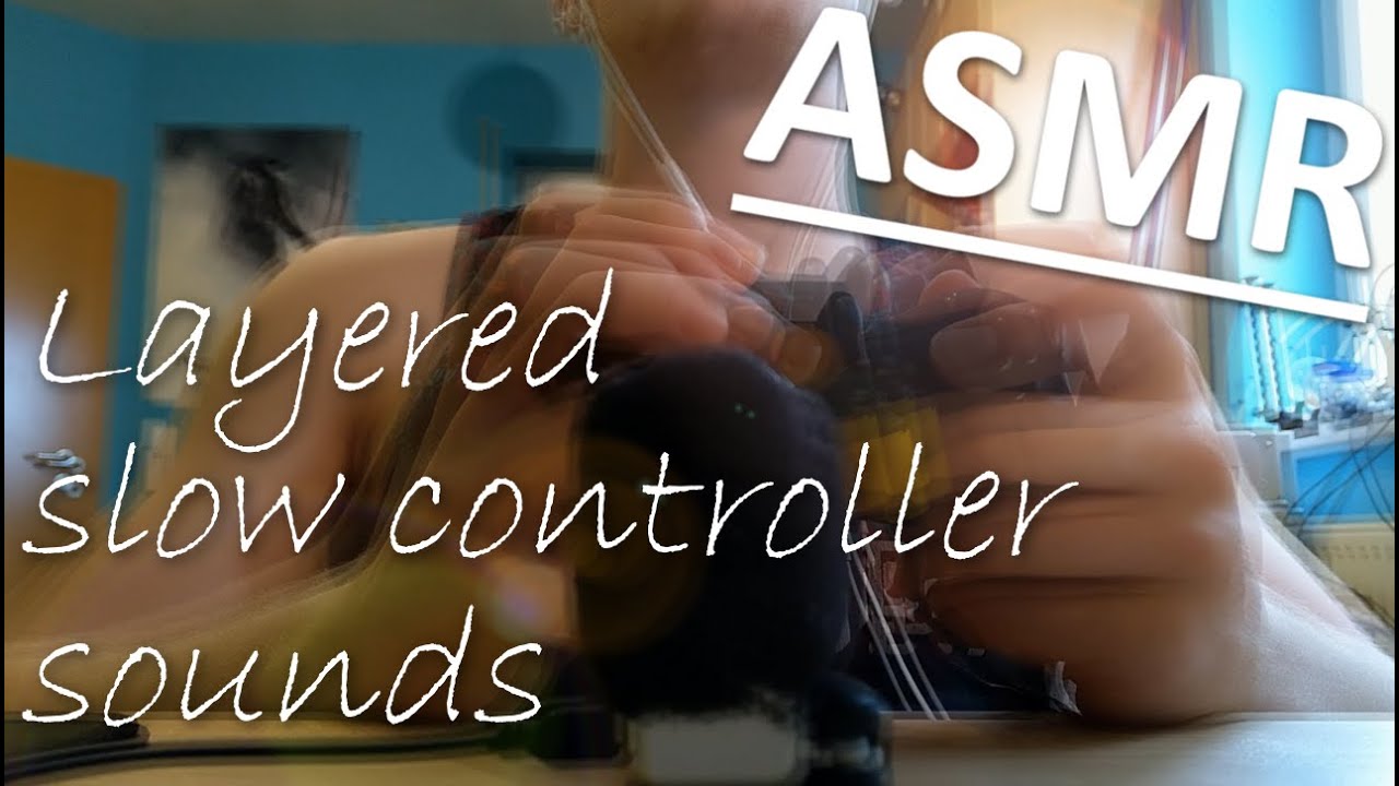 ASMR | Soft controller sounds to make you fall asleep💤 | Layered | NO TALKING