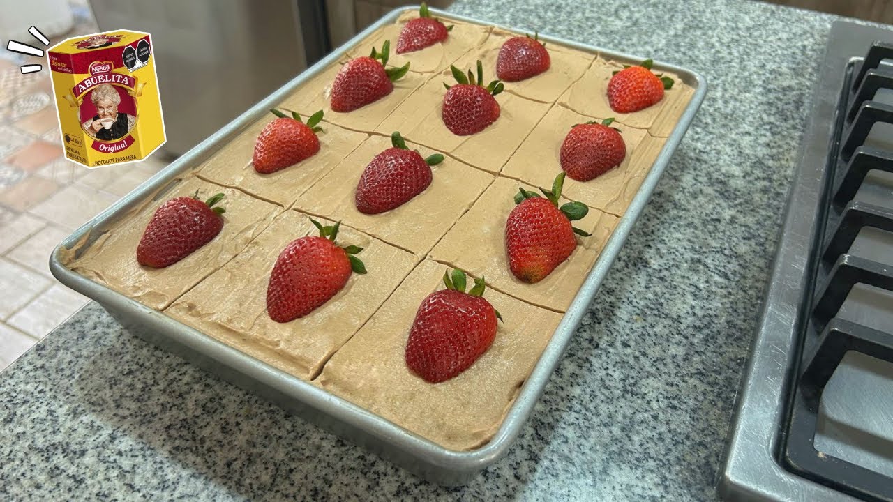 PASTEL TRES LECHES DE CHOCOLATE ABUELITA