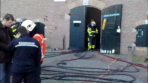 Brandoefening Scouting Hellevoetsluis 2