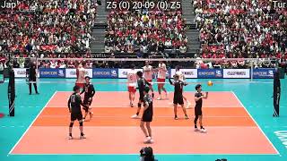 Volleyball : Japan - Turkey amazing FULL Match 2023