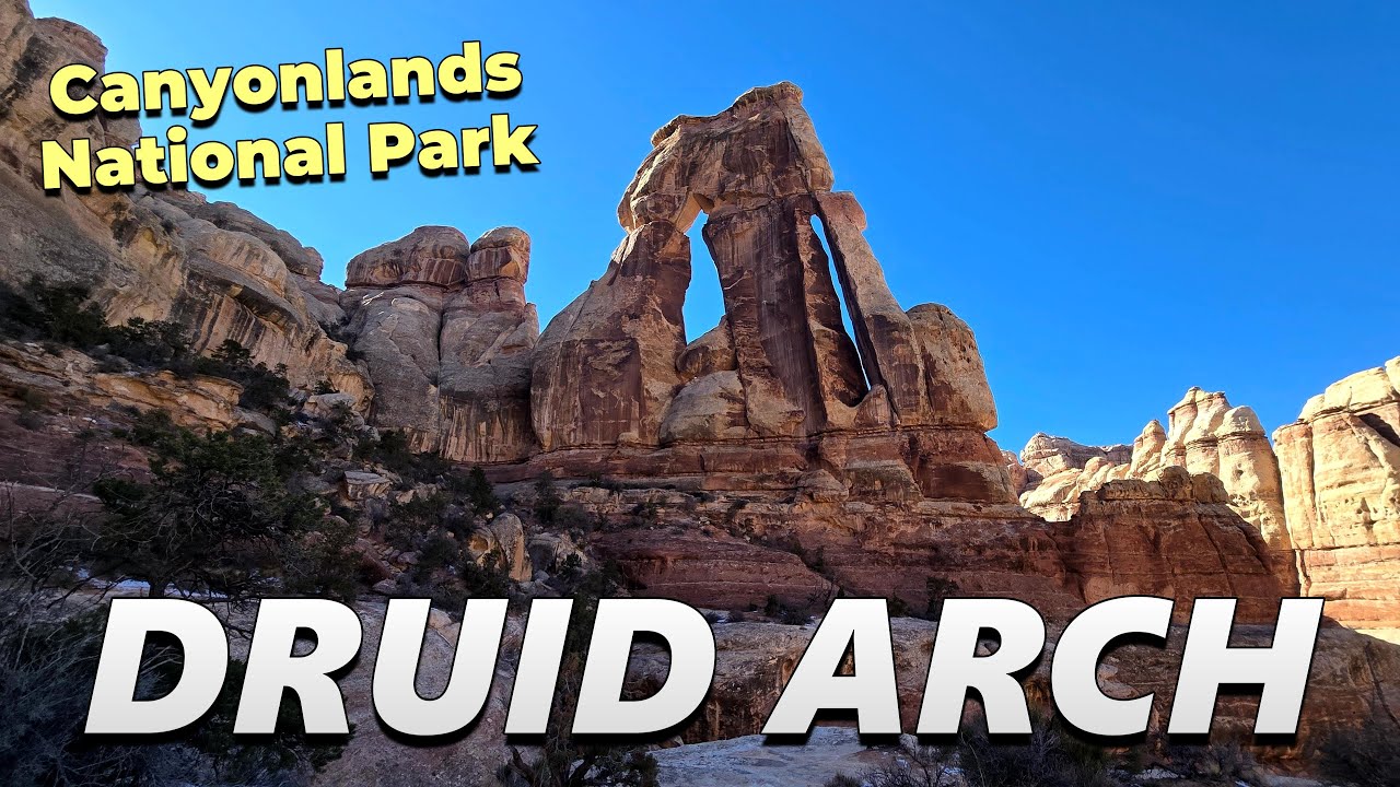 Прогулка по живописной (и немного глупой) местности! Поход к Друидской арке [Национальный парк Ка...