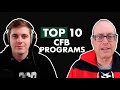 Ranking Top 10 College Football Programs