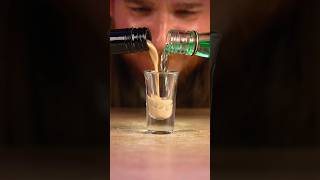 I put Absinthe and Baileys into a shot