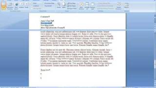 How to make a long Word document easier to navigate