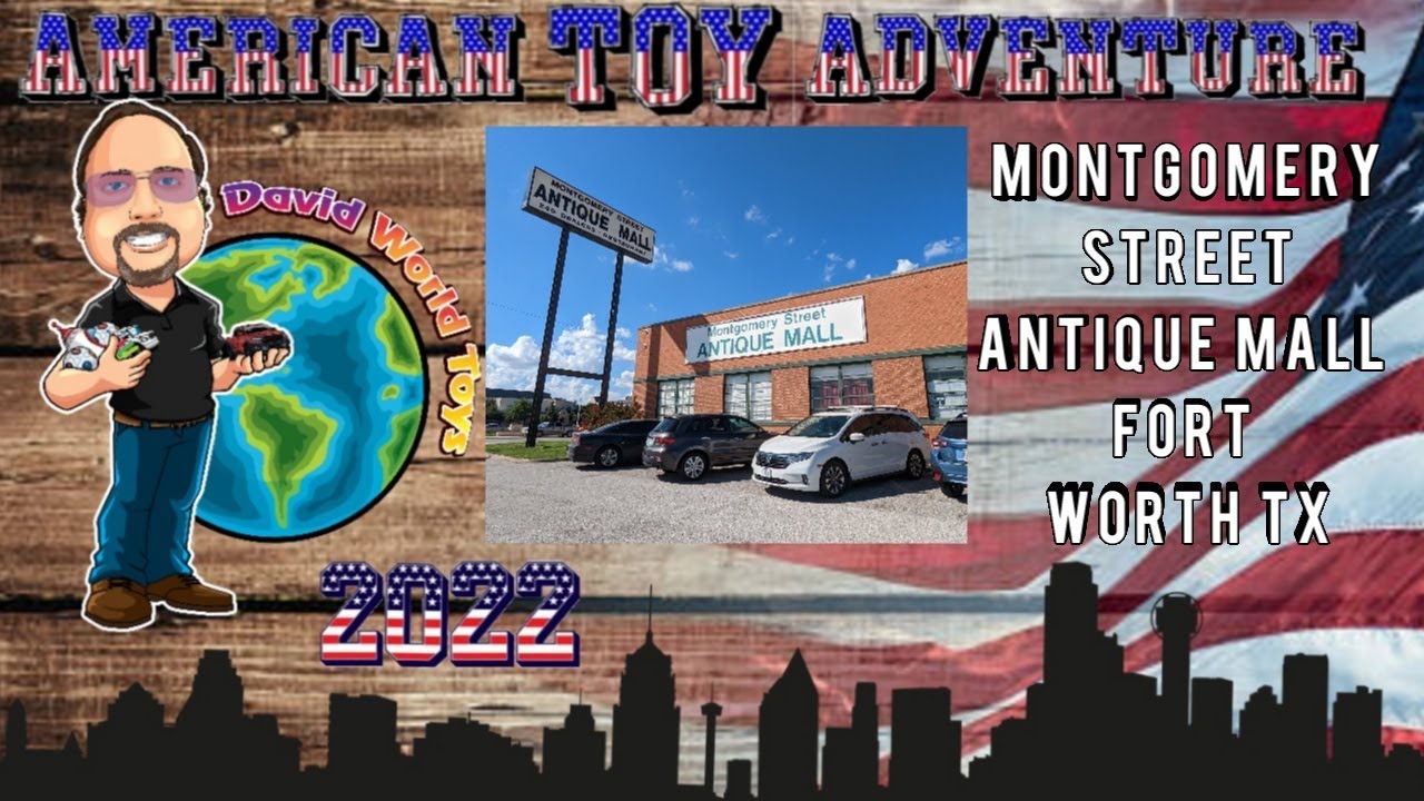 Montgomery Street Antique Mall For A Showcase Tour On A Toy Hunt From My American Toy Adventure trip