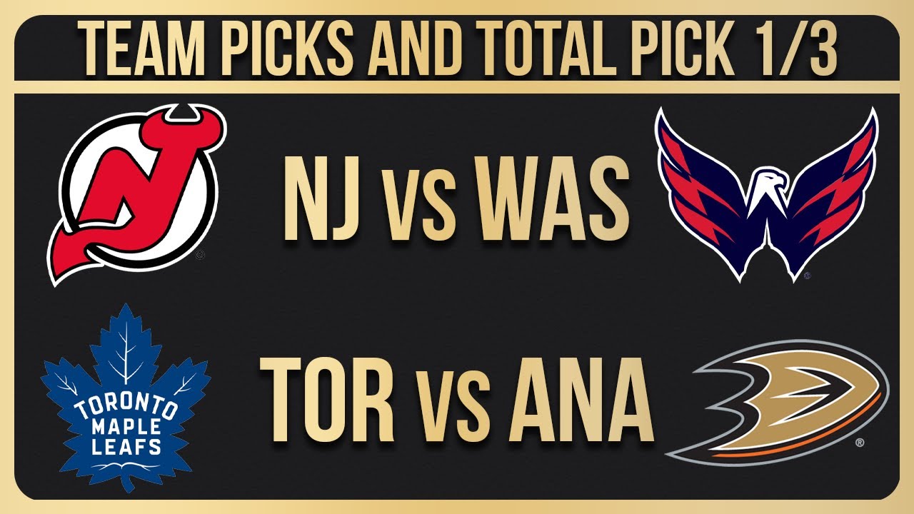 FREE NHL Picks Today 1/3/24 NHL Picks and Predictions YouTube