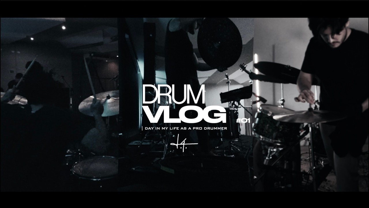 DRUM VLOG 🥁 | DAY IN MY LIFE AS PRO DRUMMER + DRUM CAM | JG ESPANGUER