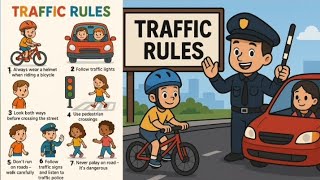 Toddler Road Safety l Learn Traffic Signs and Safety Rules with Fun Animation