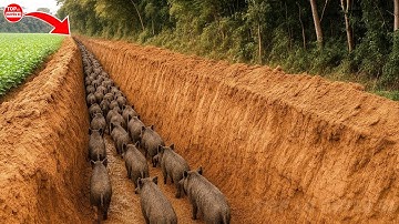 Đây Là Cách Họ Bắt Được Hàng Nghìn Con Lợn Rừng...Thật THÔNG MINH! | Top 10 Huyền Bí