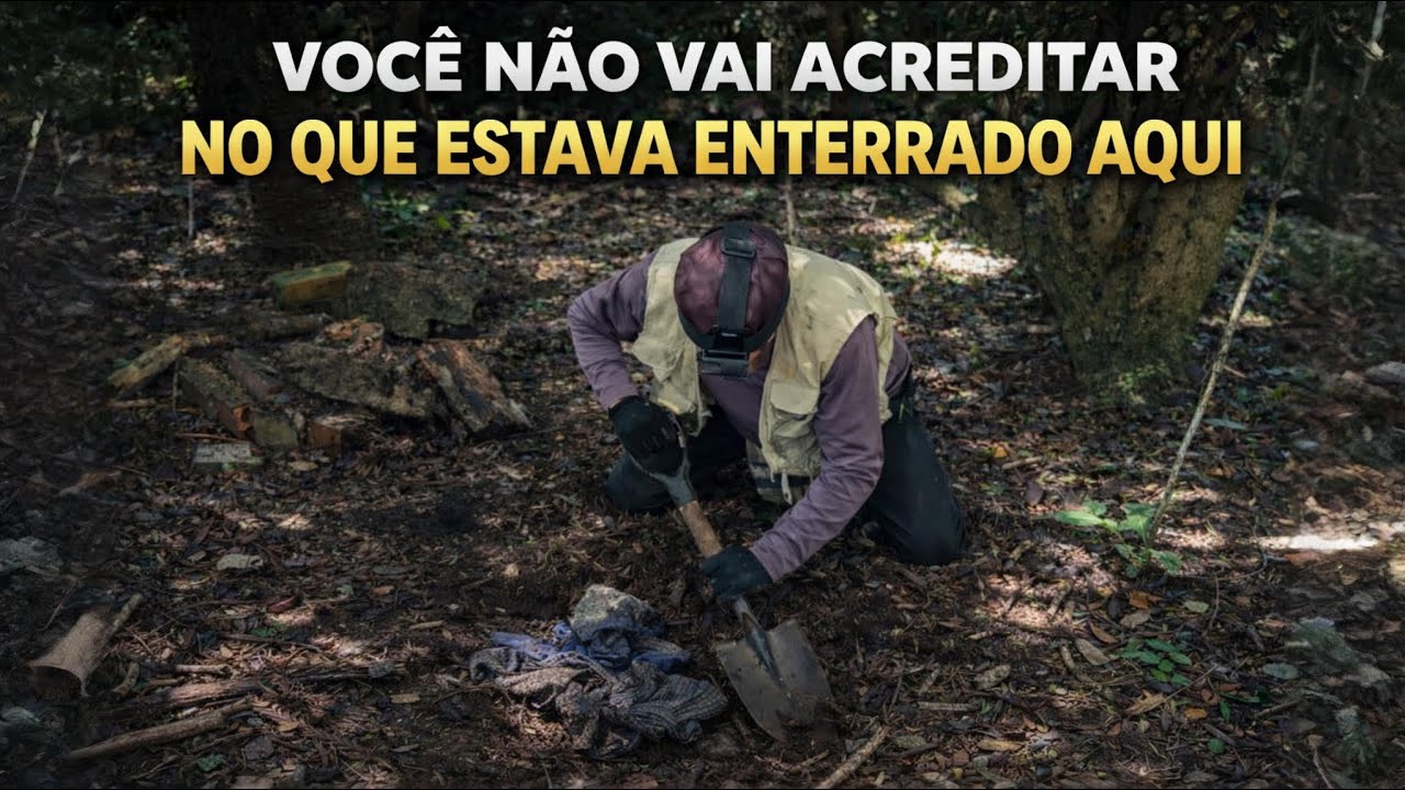 O que descobrimos enterrado na casa do falso padre e de arrepiar 