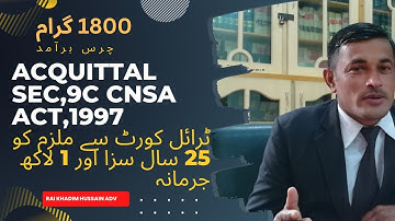 Acquittal Sec,9c CNSA 1997 | Narcotic cases | control of narcotic substance act 1997 CNSA