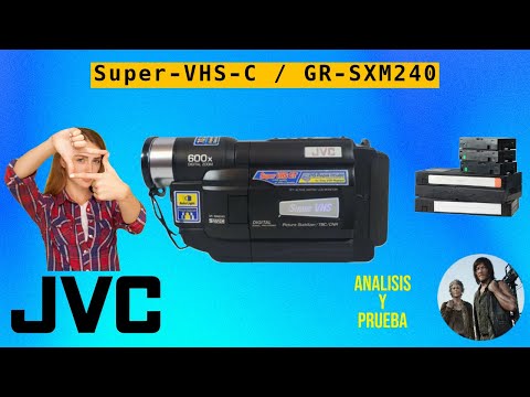 Videocámara Jvc Super-VHS-C Gr-sxm240 (01)