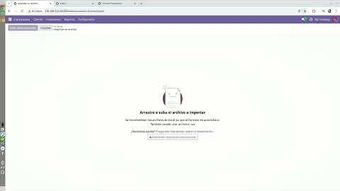 Odoo - Importacion masiva de Facturas a Clientes