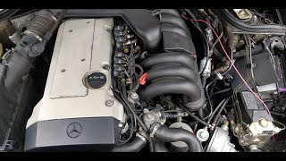 Mercedes m104 w124 e320 wiring harness throttle boddy issue symptoms