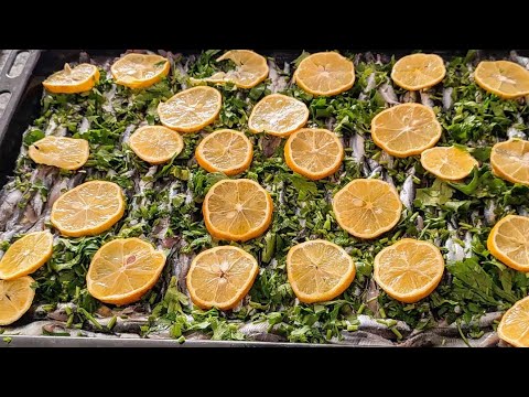 En Lezzetli Haliyle ???? Fırında Hamsi Buğlama Tarifi / Balık Tarifleri / Yemek Tarifleri